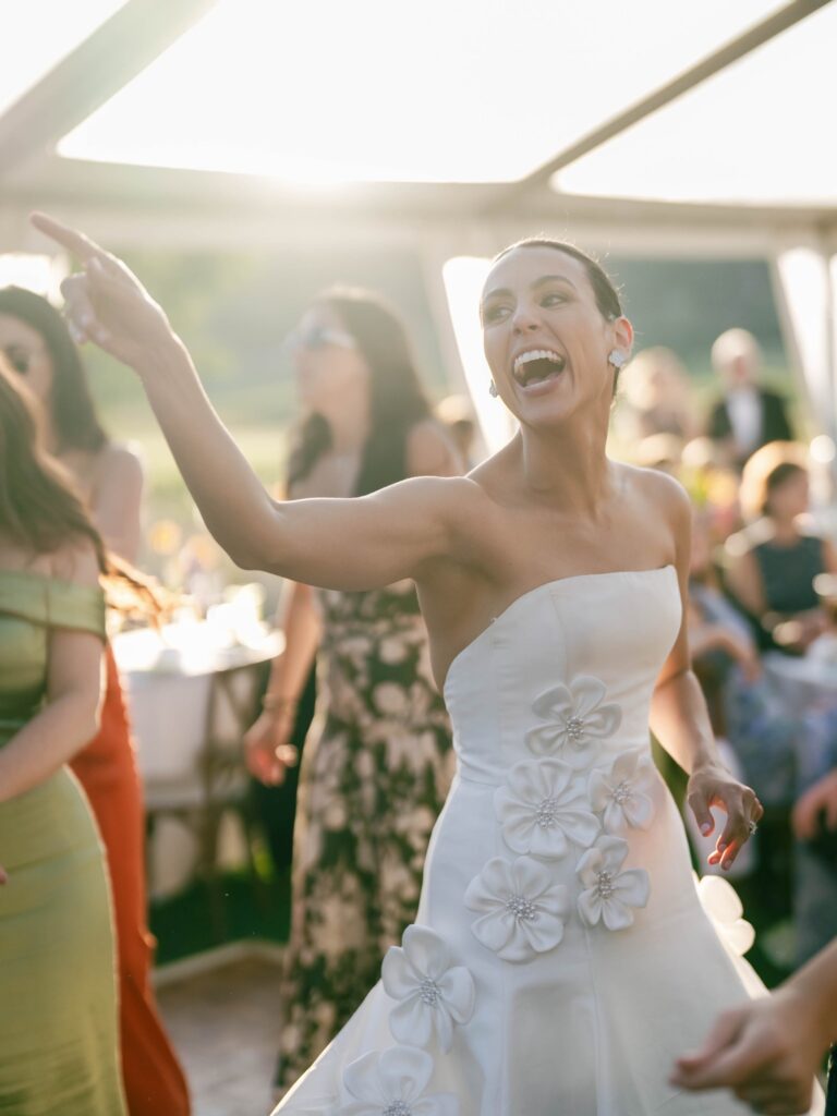 Wedding reception dance at Snowmass Club