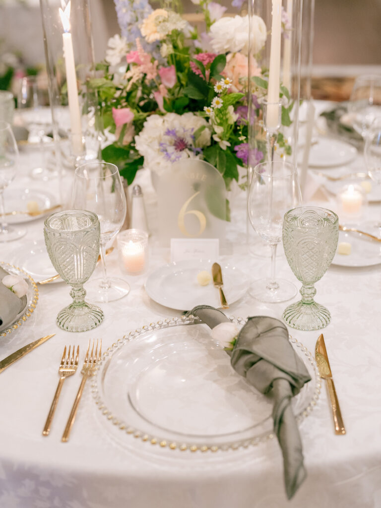 Wedding reception at St Julien Xanadu Ballroom