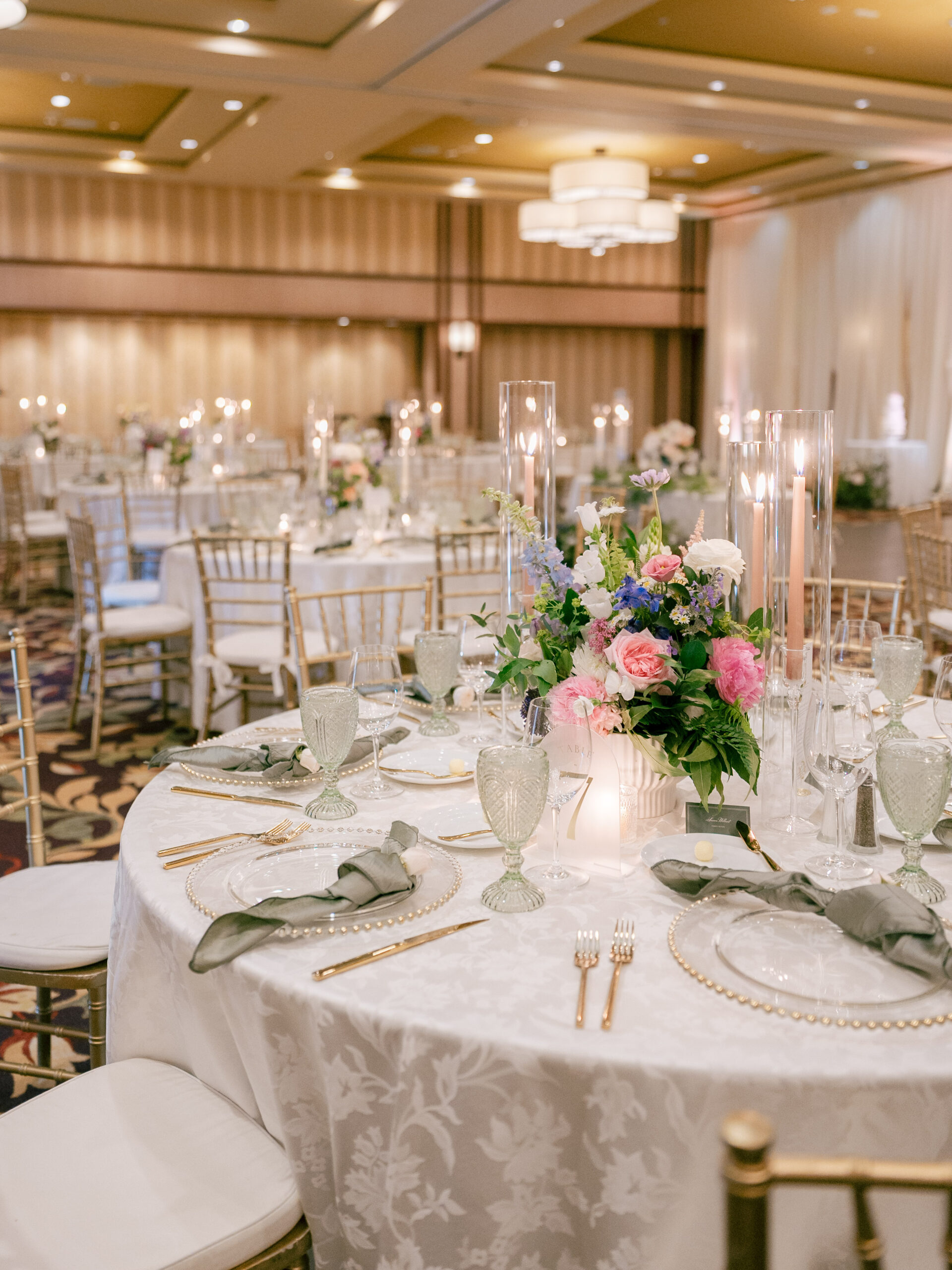 Wedding reception at St Julien Xanadu Ballroom