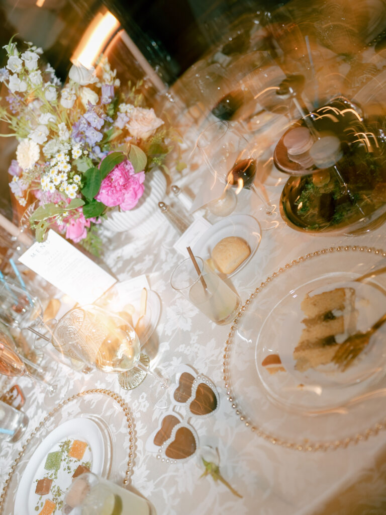 Reception details at St Julien Hotel Boulder