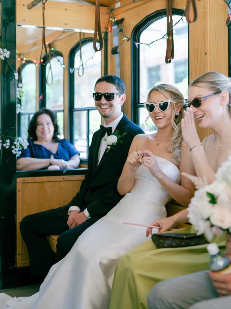 Wedding party portraits at Chautauqua Park Boulder