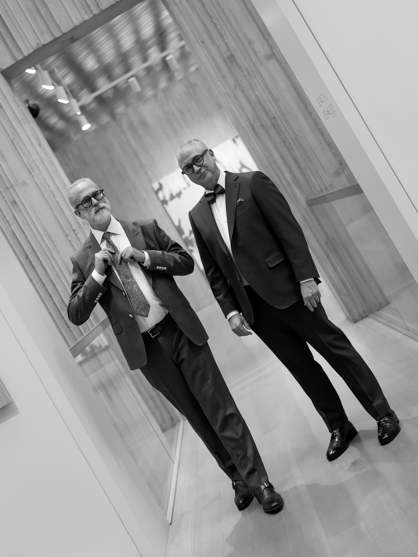 Modern architecture wedding portrait Denver