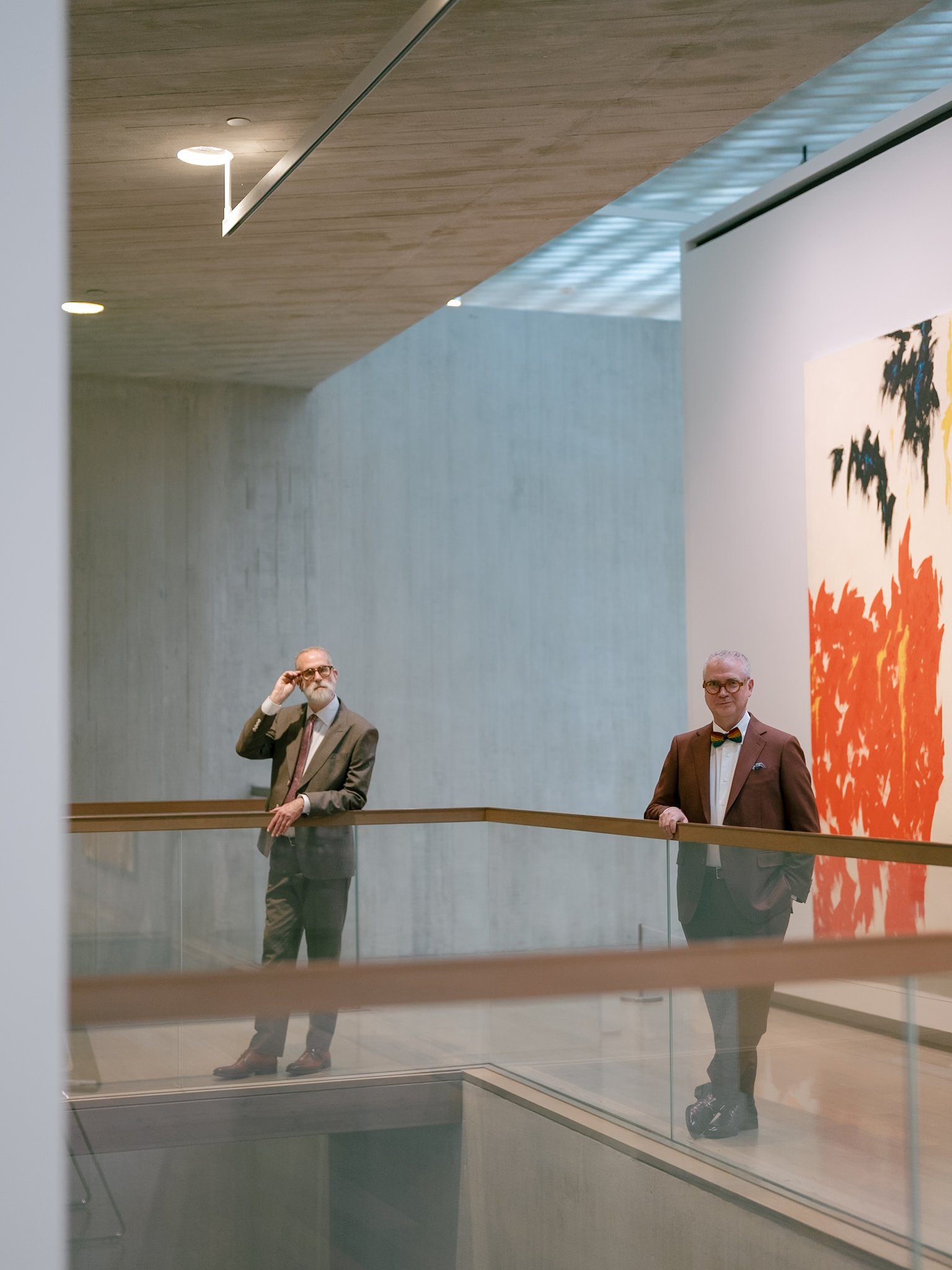 Modern architecture wedding portrait Denver