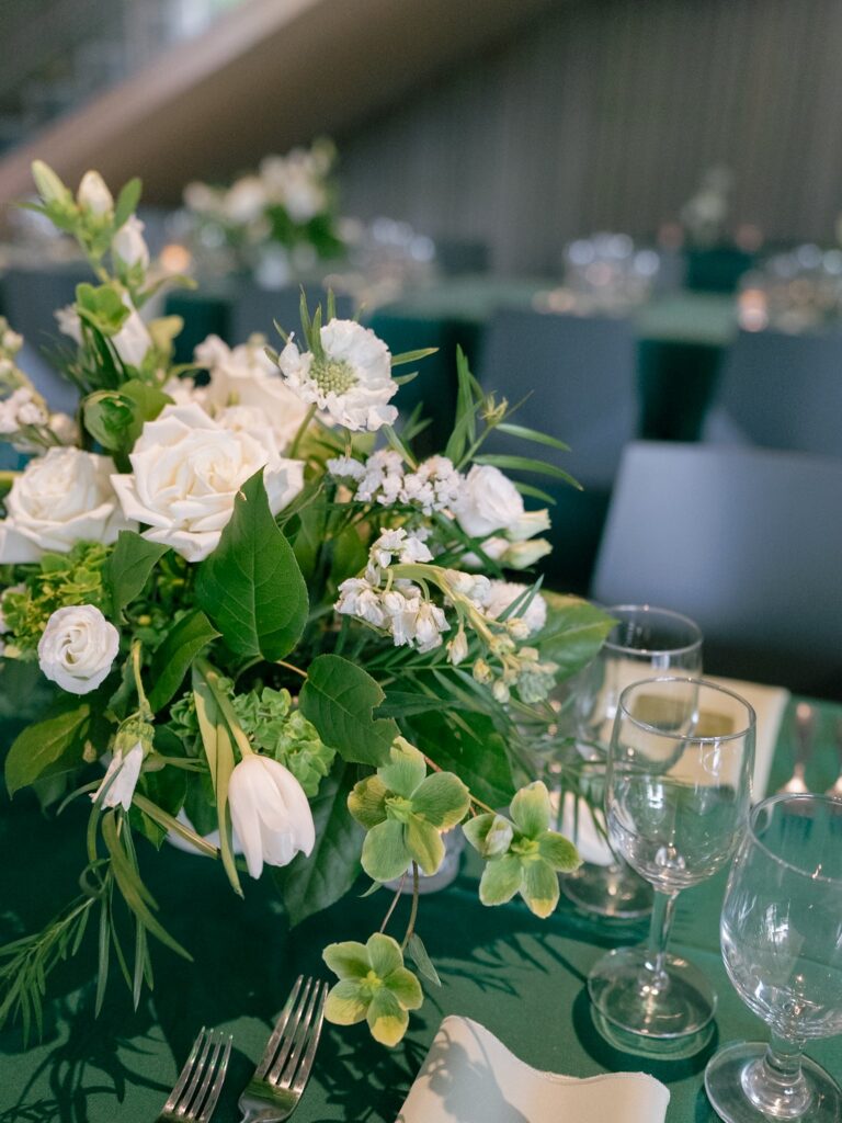 Denver art district wedding reception