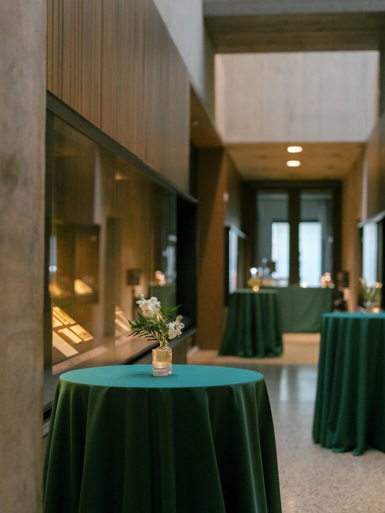 Modern art wedding ceremony Clyfford Still